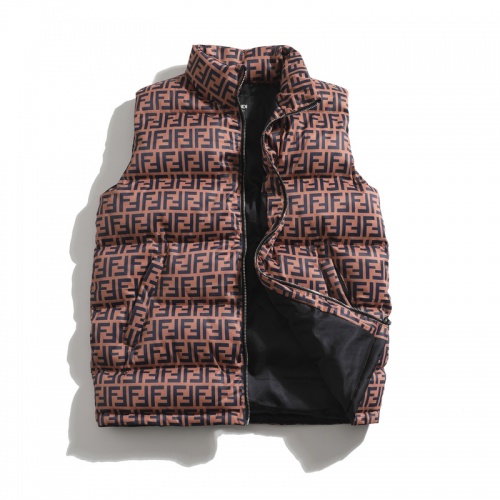 Fendi Down Feather Coat Sleeveless For Men #913123