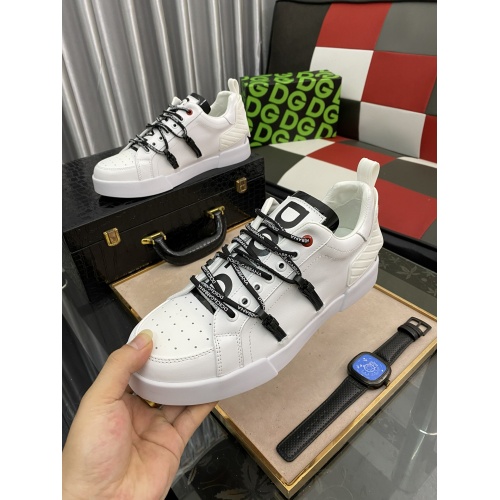 Cheap Dolce &amp; Gabbana D&amp;G Casual Shoes For Men #913145 Replica Wholesale [$80.00 USD] [ITEM#913145] on Replica Dolce &amp; Gabbana D&amp;G Casual Shoes