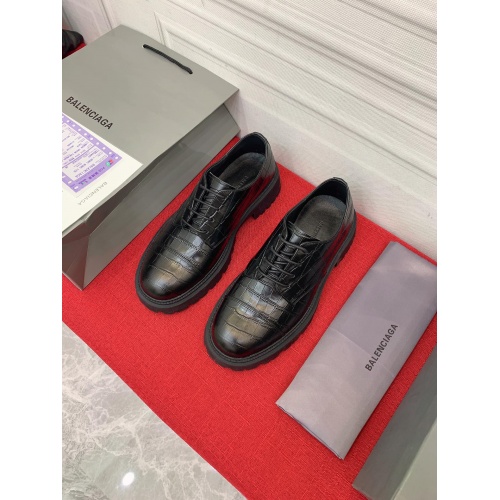 Cheap Balenciaga Leather Shoes For Men #913952 Replica Wholesale [$122.00 USD] [ITEM#913952] on Replica Balenciaga Leather Shoes