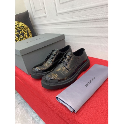 Cheap Balenciaga Leather Shoes For Men #913958 Replica Wholesale [$122.00 USD] [ITEM#913958] on Replica Balenciaga Leather Shoes