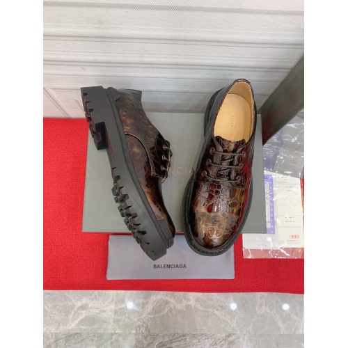 Cheap Balenciaga Leather Shoes For Men #913960 Replica Wholesale [$122.00 USD] [ITEM#913960] on Replica Balenciaga Leather Shoes