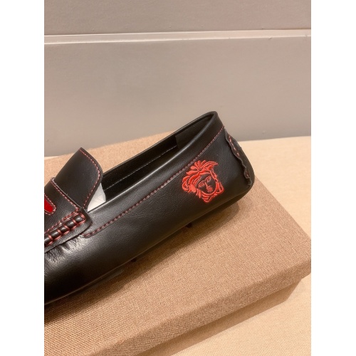Cheap Versace Leather Shoes For Men #914240 Replica Wholesale [$68.00 USD] [ITEM#914240] on Replica Versace Leather Shoes