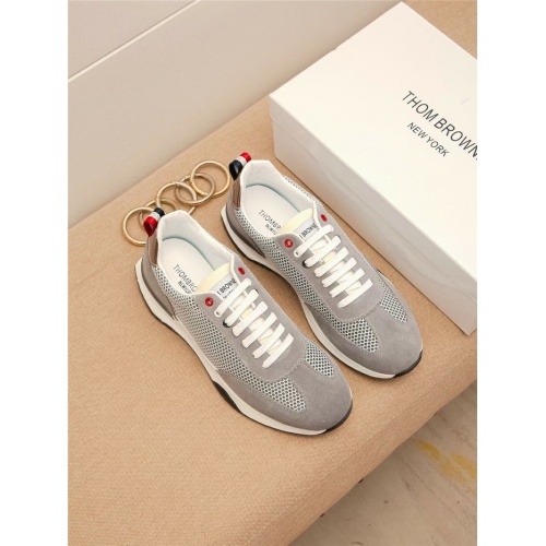 Cheap Thom Browne TB Casual Shoes For Men #915590 Replica Wholesale [$76.00 USD] [ITEM#915590] on Replica Thom Browne TB Casual Shoes