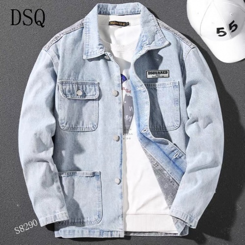 Cheap Dsquared Jackets Long Sleeved For Men #916074 Replica Wholesale [$61.00 USD] [ITEM#916074] on Replica Dsquared Jackets