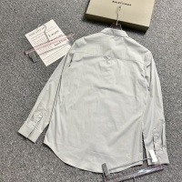 Cheap Balenciaga Shirts Long Sleeved For Men #909985 Replica Wholesale [$52.00 USD] [ITEM#909985] on Replica Balenciaga Shirts