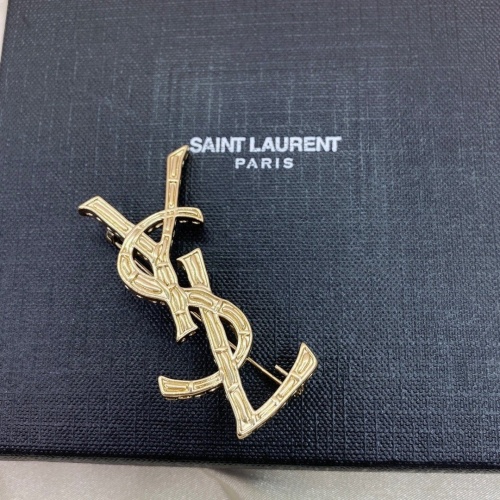 Cheap Yves Saint Laurent Brooches #917042 Replica Wholesale [$27.00 USD] [ITEM#917042] on Replica Yves Saint Laurent Brooches