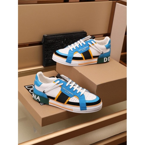Cheap Dolce &amp; Gabbana D&amp;G Casual Shoes For Men #917820 Replica Wholesale [$88.00 USD] [ITEM#917820] on Replica Dolce &amp; Gabbana D&amp;G Casual Shoes
