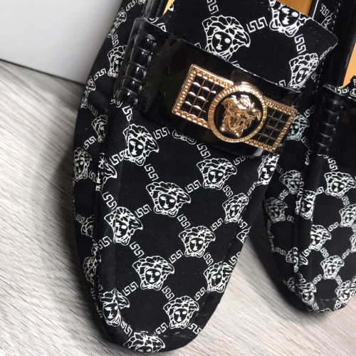 Cheap Versace Leather Shoes For Men #919284 Replica Wholesale [$68.00 USD] [ITEM#919284] on Replica Versace Leather Shoes