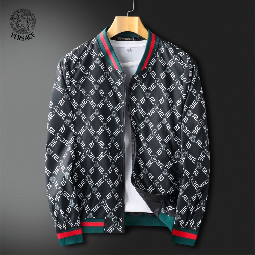 Cheap Versace Jackets Long Sleeved For Men #919323 Replica Wholesale [$61.00 USD] [ITEM#919323] on Replica Versace Jackets