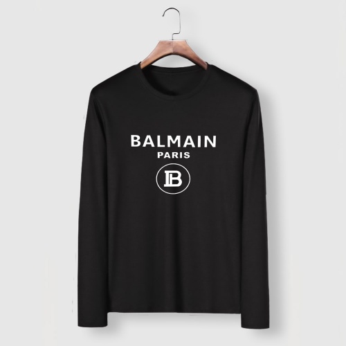 Cheap Balmain T-Shirts Long Sleeved For Men #919950 Replica Wholesale [$29.00 USD] [ITEM#919950] on Replica Balmain T-Shirts