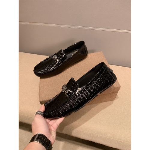 Cheap Versace Leather Shoes For Men #920637 Replica Wholesale [$82.00 USD] [ITEM#920637] on Replica Versace Leather Shoes