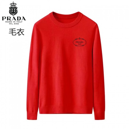 Cheap Prada Sweater Long Sleeved For Men #921027 Replica Wholesale [$42.00 USD] [ITEM#921027] on Replica Prada Sweater