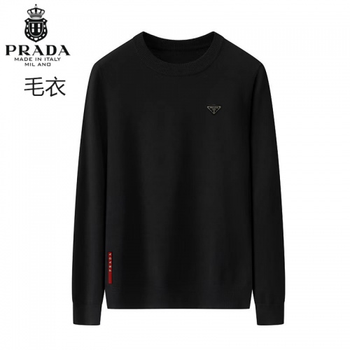 Cheap Prada Sweater Long Sleeved For Men #921078 Replica Wholesale [$42.00 USD] [ITEM#921078] on Replica Prada Sweater