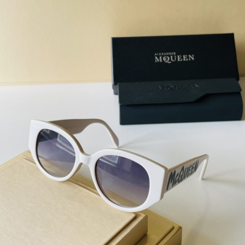 Cheap Alexander McQueen AAA Quality Sunglasses For Women #921454 Replica Wholesale [$54.00 USD] [ITEM#921454] on Replica Alexander McQueen AAA Quality Sunglasses
