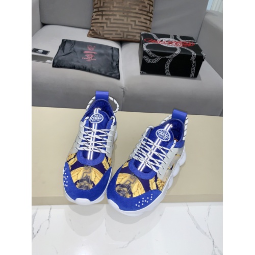 Cheap Versace Casual Shoes For Men #922073 Replica Wholesale [$102.00 USD] [ITEM#922073] on Replica Versace Casual Shoes