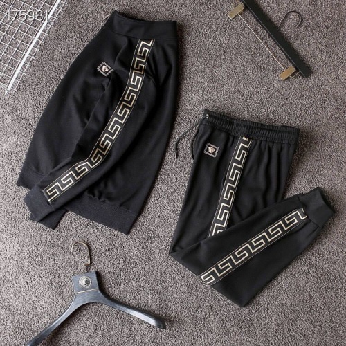 Cheap Versace Tracksuits Long Sleeved For Men #922908 Replica Wholesale [$88.00 USD] [ITEM#922908] on Replica Versace Tracksuits