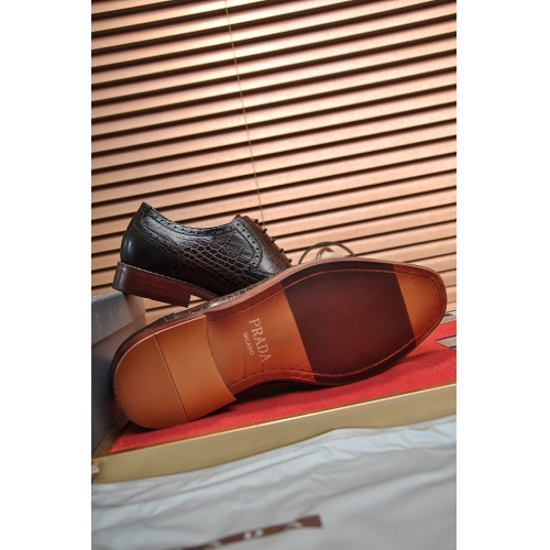 Cheap Prada Leather Shoes For Men #922981 Replica Wholesale [$100.00 USD] [ITEM#922981] on Replica Prada Leather Shoes