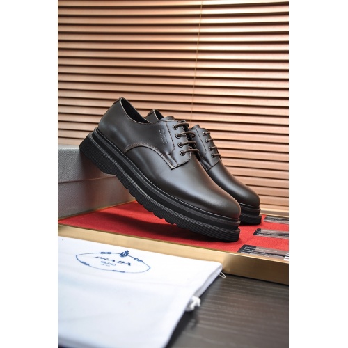 Cheap Prada Leather Shoes For Men #922994 Replica Wholesale [$115.00 USD] [ITEM#922994] on Replica Prada Leather Shoes