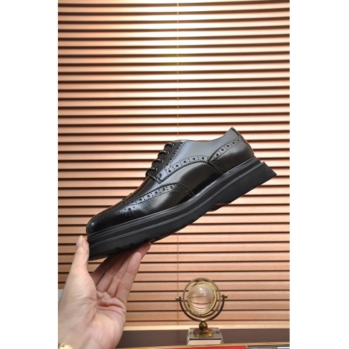 Cheap Prada Leather Shoes For Men #922999 Replica Wholesale [$115.00 USD] [ITEM#922999] on Replica Prada Leather Shoes