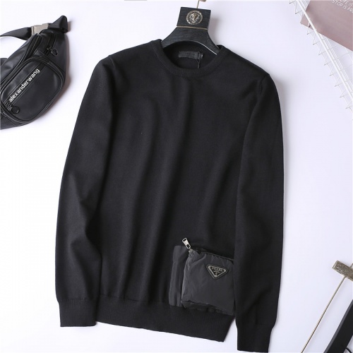 Cheap Prada Sweater Long Sleeved For Men #923006 Replica Wholesale [$52.00 USD] [ITEM#923006] on Replica Prada Sweater