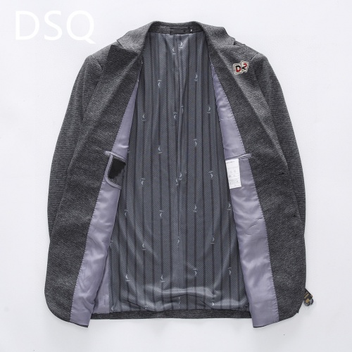 Cheap Dsquared Jackets Long Sleeved For Men #923077 Replica Wholesale [$68.00 USD] [ITEM#923077] on Replica Dsquared Jackets