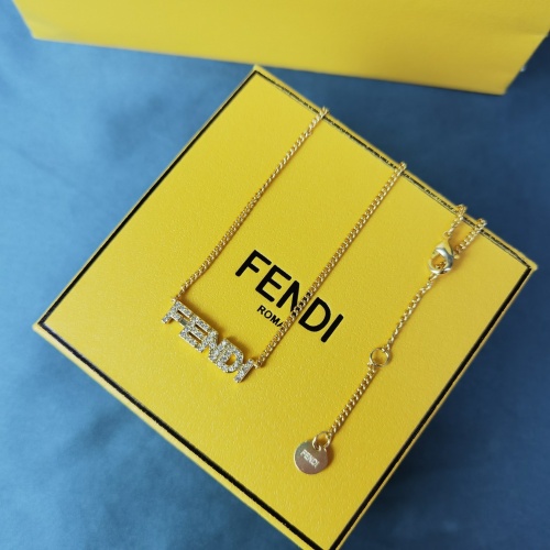 Cheap Fendi Necklace #923224 Replica Wholesale [$36.00 USD] [ITEM#923224] on Replica Fendi Necklaces