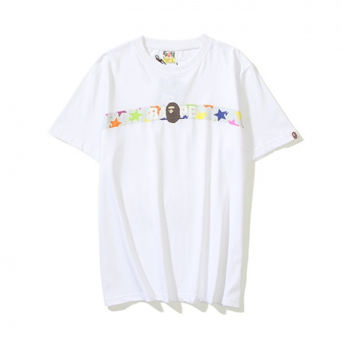 Cheap Bape T-Shirts Short Sleeved For Men #923739 Replica Wholesale [$25.00 USD] [ITEM#923739] on Replica Bape T-Shirts