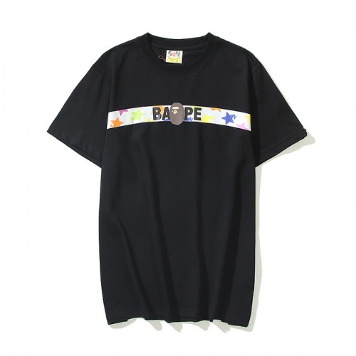 Cheap Bape T-Shirts Short Sleeved For Men #923740 Replica Wholesale [$25.00 USD] [ITEM#923740] on Replica Bape T-Shirts