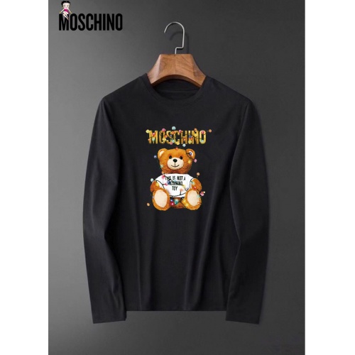 Cheap Moschino T-Shirts Long Sleeved For Men #923768 Replica Wholesale [$35.00 USD] [ITEM#923768] on Replica Moschino T-Shirts
