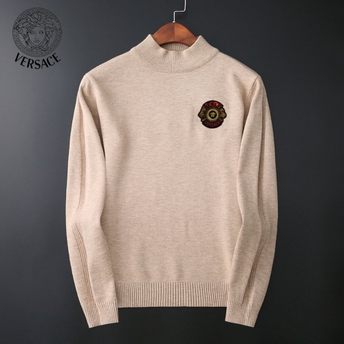 Cheap Versace Sweaters Long Sleeved For Men #923863 Replica Wholesale [$42.00 USD] [ITEM#923863] on Replica Versace Sweaters