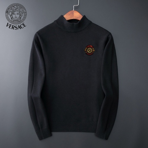 Cheap Versace Sweaters Long Sleeved For Men #923864 Replica Wholesale [$42.00 USD] [ITEM#923864] on Replica Versace Sweaters
