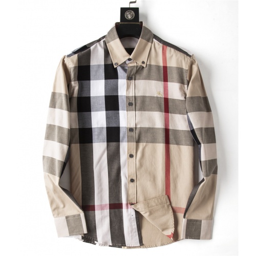 Cheap Burberry Shirts Long Sleeved For Men #923951 Replica Wholesale [$34.00 USD] [ITEM#923951] on Replica Burberry Shirts