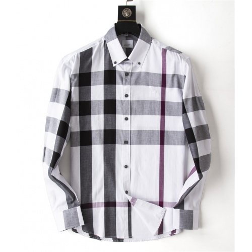 Cheap Burberry Shirts Long Sleeved For Men #923956 Replica Wholesale [$34.00 USD] [ITEM#923956] on Replica Burberry Shirts