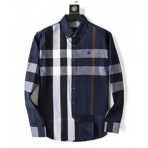 Cheap Burberry Shirts Long Sleeved For Men #923957 Replica Wholesale [$34.00 USD] [ITEM#923957] on Replica Burberry Shirts