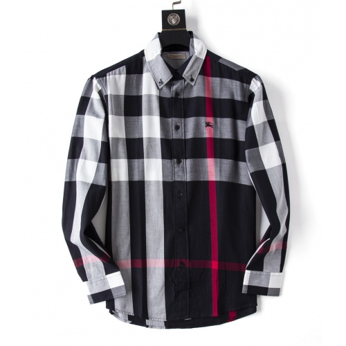 Cheap Burberry Shirts Long Sleeved For Men #923963 Replica Wholesale [$34.00 USD] [ITEM#923963] on Replica Burberry Shirts