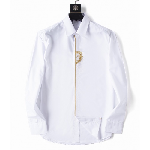 Cheap Versace Shirts Long Sleeved For Men #923975 Replica Wholesale [$38.00 USD] [ITEM#923975] on Replica Versace Shirts