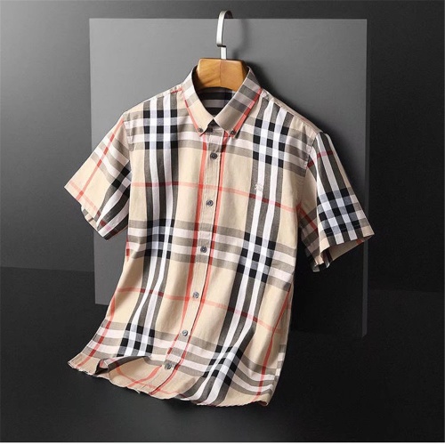 Cheap Burberry Shirts Short Sleeved For Men #924007 Replica Wholesale [$32.00 USD] [ITEM#924007] on Replica Burberry Shirts