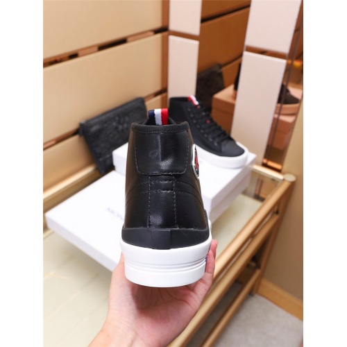 Cheap Moncler High Tops Shoes For Men #924097 Replica Wholesale [$88.00 USD] [ITEM#924097] on Replica Moncler High Tops Shoes