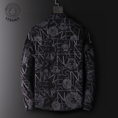 Cheap Versace Down Coat Long Sleeved For Men #924489 Replica Wholesale [$72.00 USD] [ITEM#924489] on Replica Versace Down Coat
