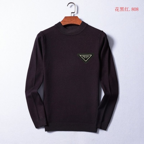 Cheap Prada Sweater Long Sleeved For Men #925338 Replica Wholesale [$40.00 USD] [ITEM#925338] on Replica Prada Sweater