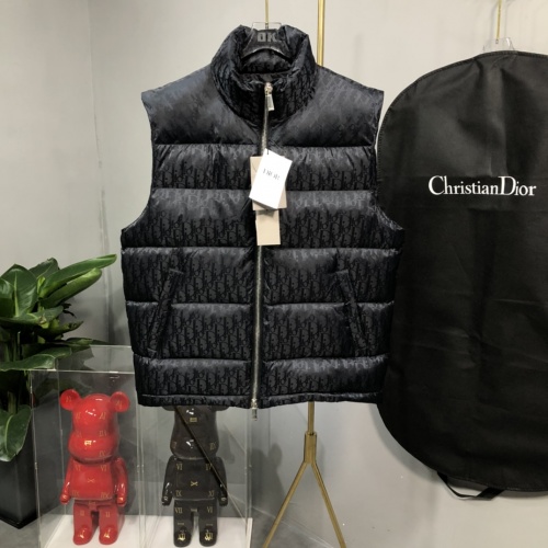 Cheap Christian Dior Down Feather Coat Sleeveless For Unisex #926246 Replica Wholesale [$135.00 USD] [ITEM#926246] on Replica Christian Dior Down Feather Coat