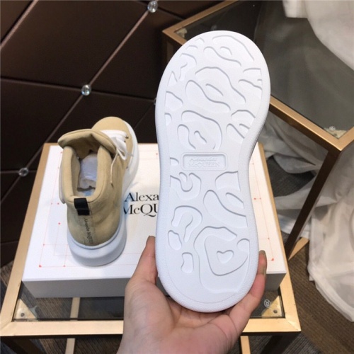 Cheap Alexander McQueen High Tops Shoes For Women #926289 Replica Wholesale [$115.00 USD] [ITEM#926289] on Replica Alexander McQueen High Tops Shoes