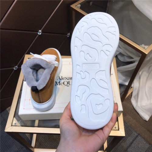 Cheap Alexander McQueen High Tops Shoes For Women #926293 Replica Wholesale [$115.00 USD] [ITEM#926293] on Replica Alexander McQueen High Tops Shoes