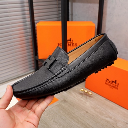 Cheap Hermes Leather Shoes For Men #926526 Replica Wholesale [$64.00 USD] [ITEM#926526] on Replica Hermes Leather Shoes