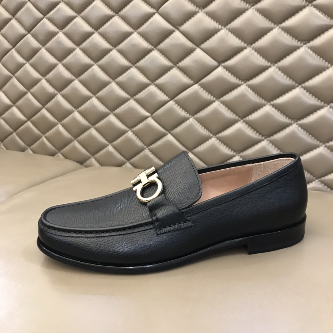 Cheap Salvatore Ferragamo Leather Shoes For Men #922952 Replica ...
