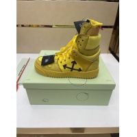 Cheap Off-White High Tops Shoes For Men #917124 Replica Wholesale [$112.00 USD] [ITEM#917124] on Replica Off-White High Tops Shoes