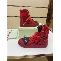 Cheap Off-White High Tops Shoes For Men #917125 Replica Wholesale [$112.00 USD] [ITEM#917125] on Replica Off-White High Tops Shoes