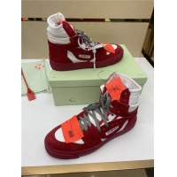 Cheap Off-White High Tops Shoes For Women #917127 Replica Wholesale [$112.00 USD] [ITEM#917127] on Replica Off-White High Tops Shoes