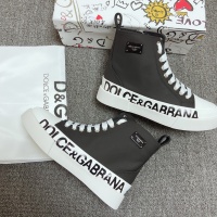 Cheap Dolce &amp; Gabbana D&amp;G High Top Shoes For Men #925773 Replica Wholesale [$105.00 USD] [ITEM#925773] on Replica Dolce &amp; Gabbana D&amp;G High Top Shoes