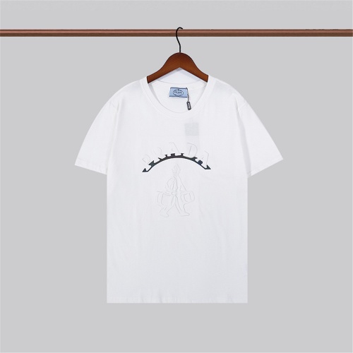 Cheap Prada T-Shirts Short Sleeved For Men #927018 Replica Wholesale [$32.00 USD] [ITEM#927018] on Replica Prada T-Shirts